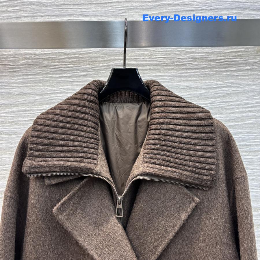 L0r0 P1ana two-piece wool coat