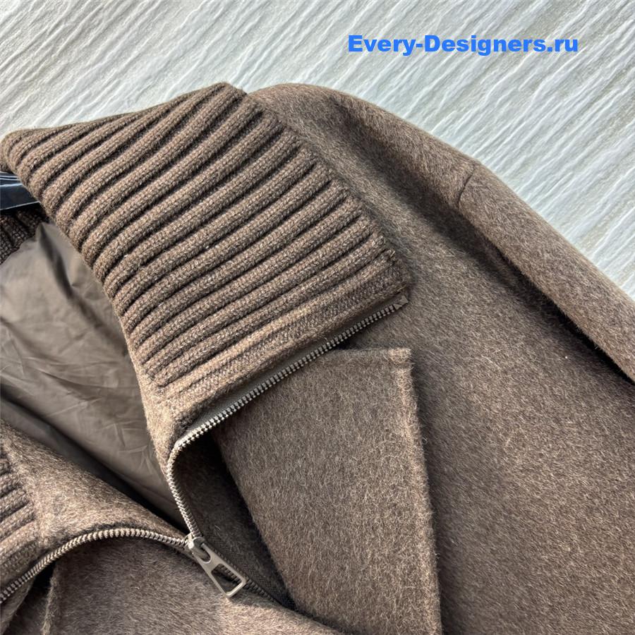 L0r0 P1ana two-piece wool coat