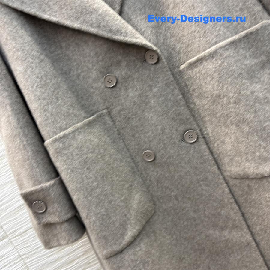 L0r0 P1ana two-piece wool coat