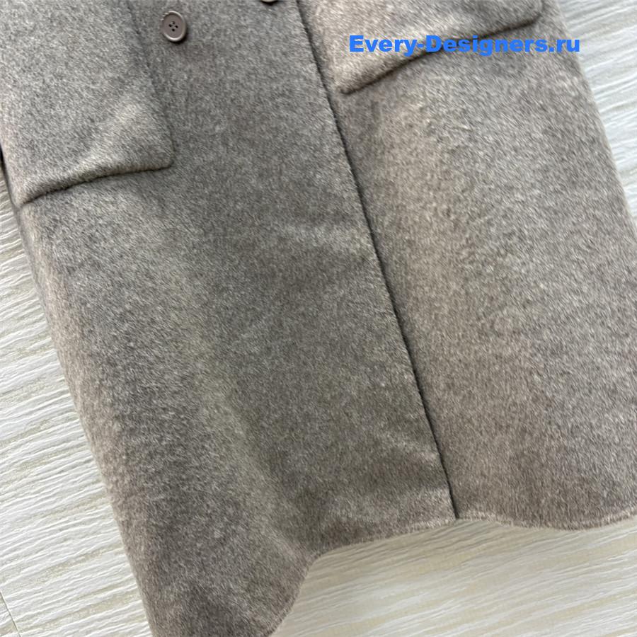 L0r0 P1ana two-piece wool coat