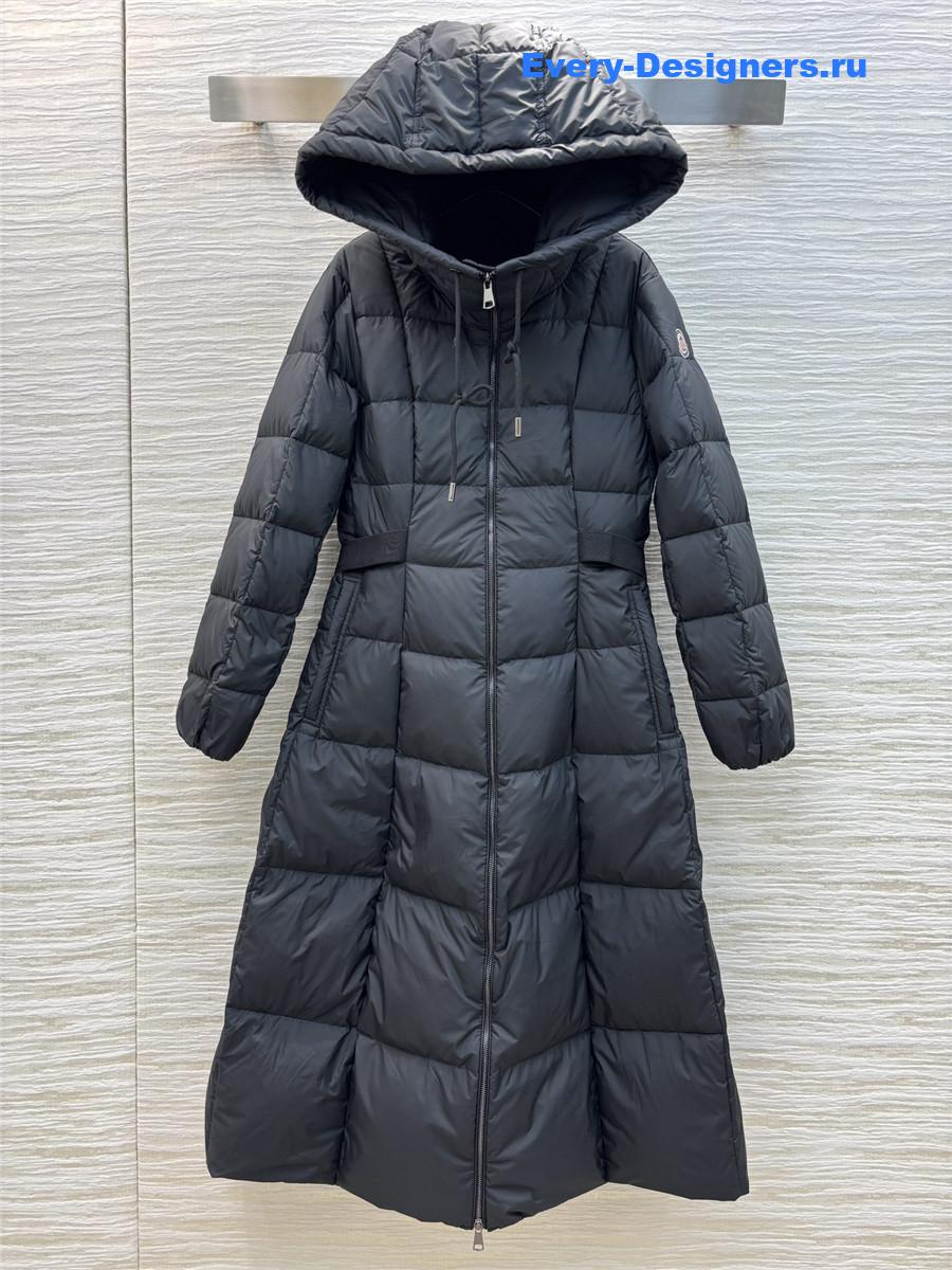 Moncler long waist down jacket