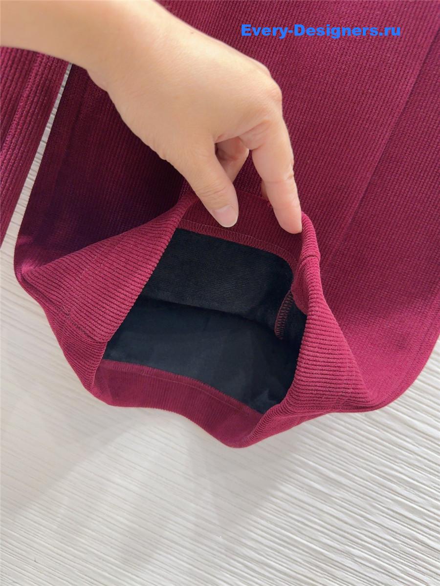 M1um1u new wide-leg trousers