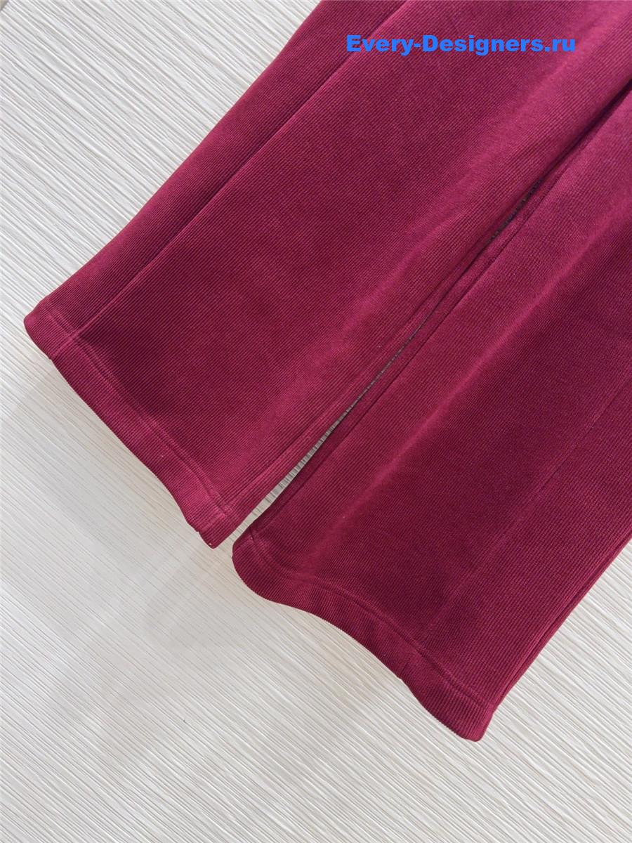 M1um1u new wide-leg trousers