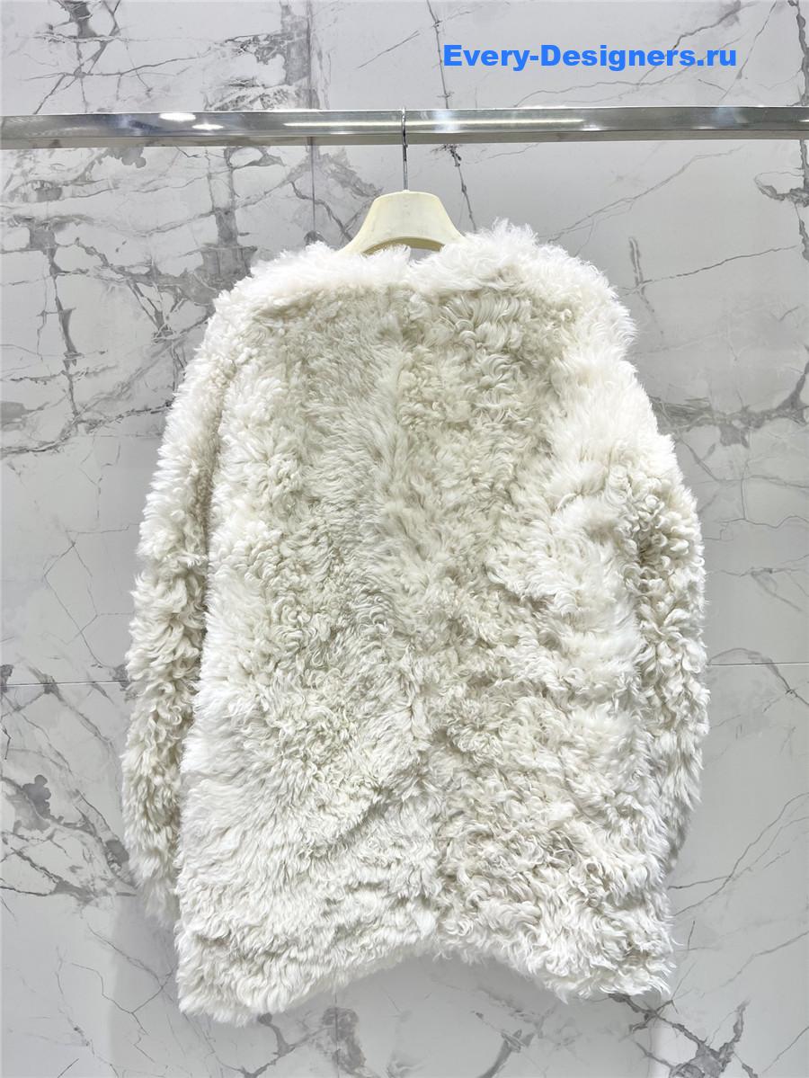 L0ew* shearling fur coat