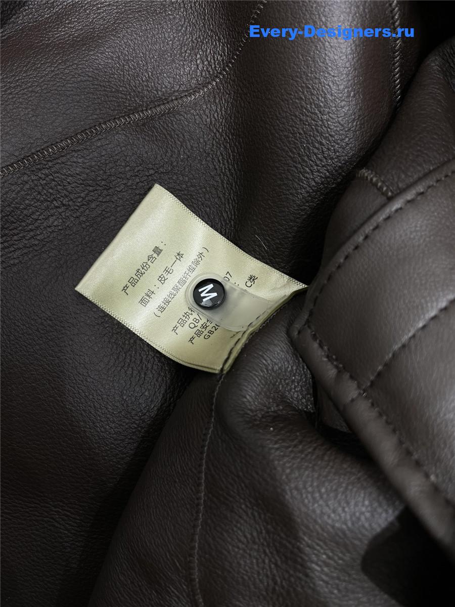 L0ew* shearling fur coat