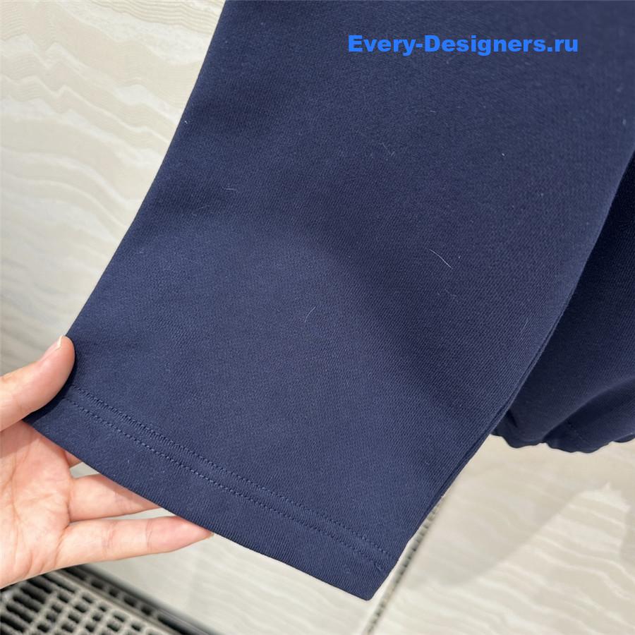 A1exa*der wang loose sweatshirt navy