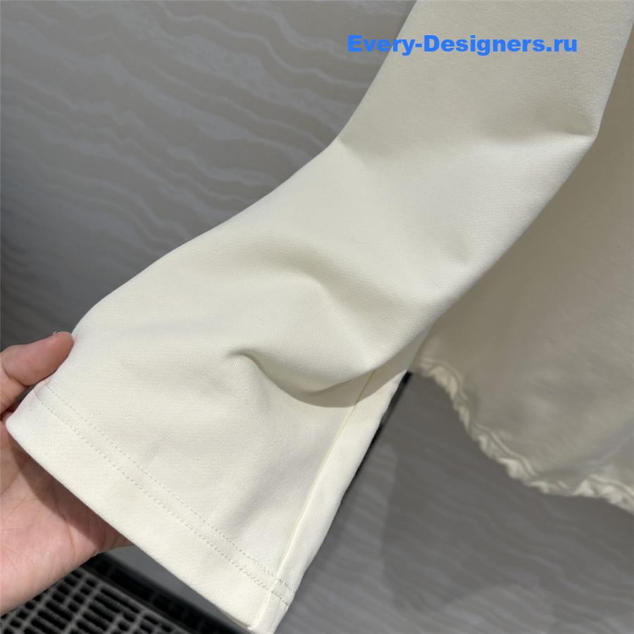 A1exa*der wang loose sweatshirt ivory