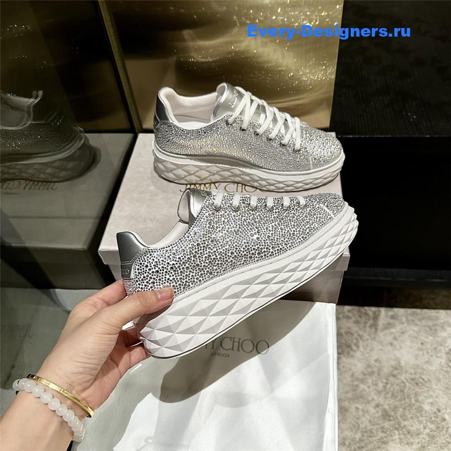 j1m*y ch00 D1am0nd maxi sneakers