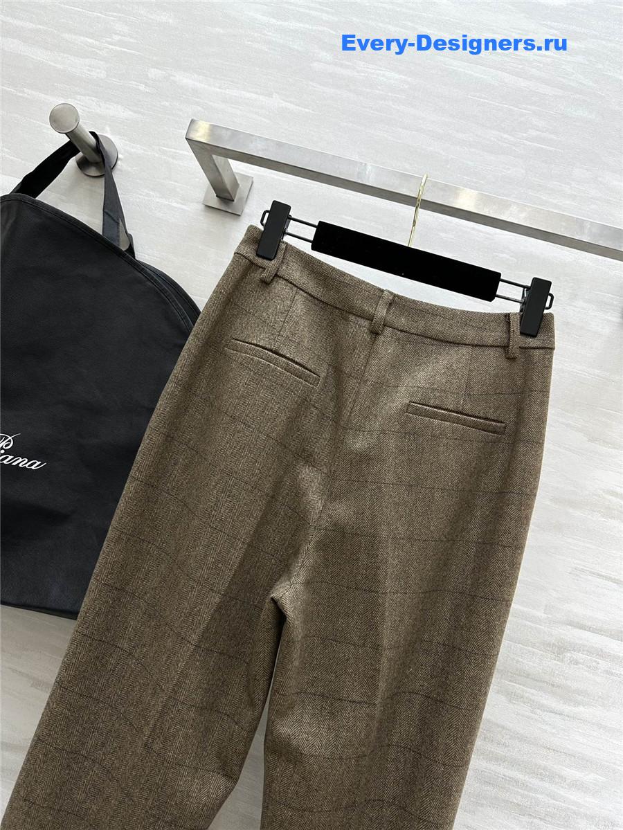 L0r0 P1ana wool trousers