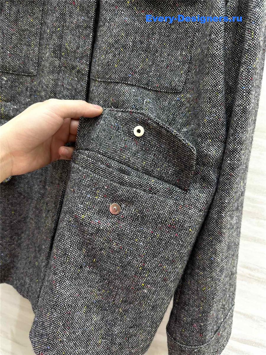 L0r0 P1ana drawstring waist hooded jacket