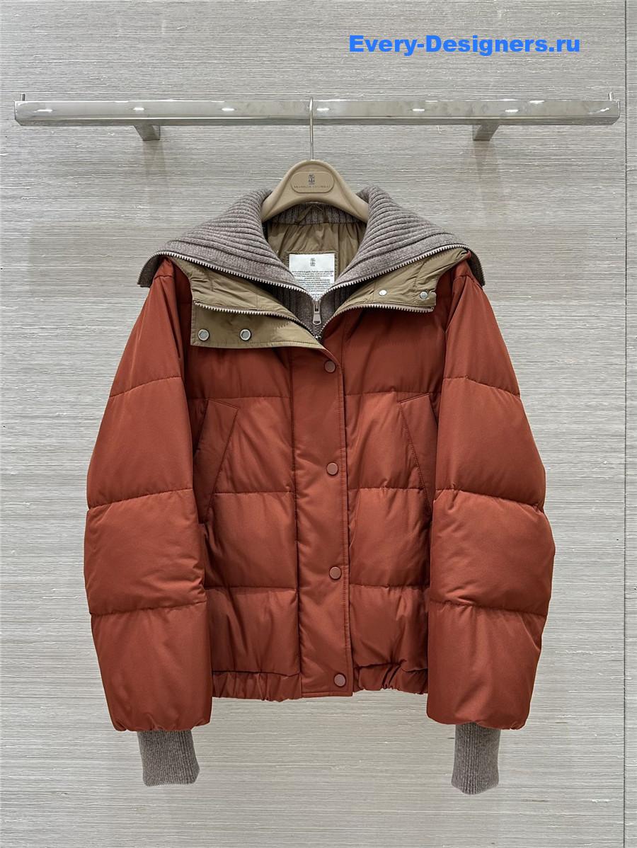 BC Cropped Down Jacket with Hood