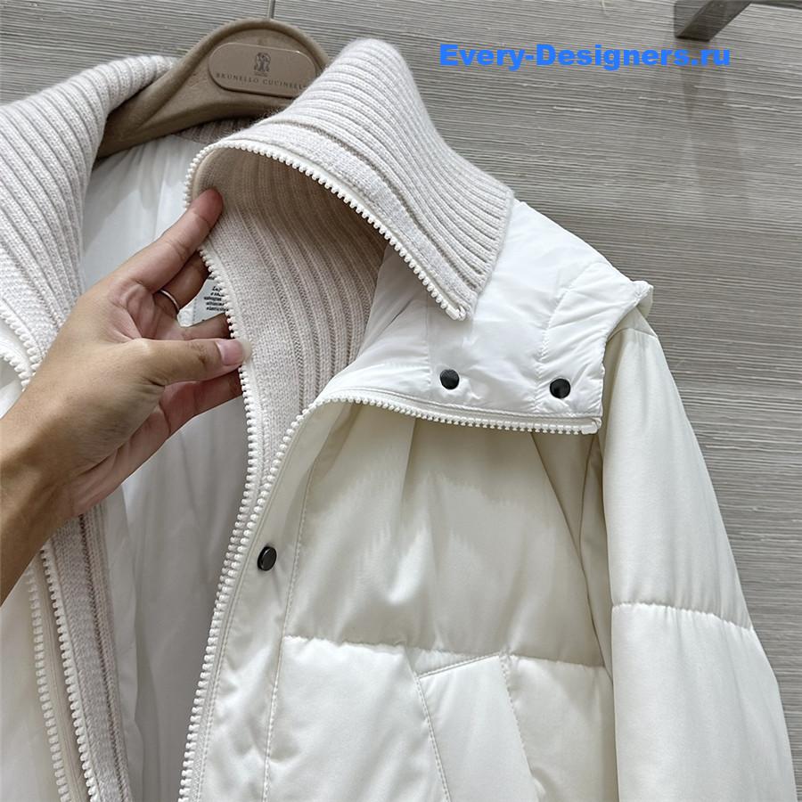 BC Cropped Down Jacket with Hood