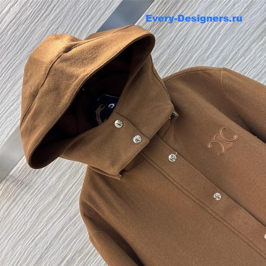 Ce1i*e cropped wool jacket