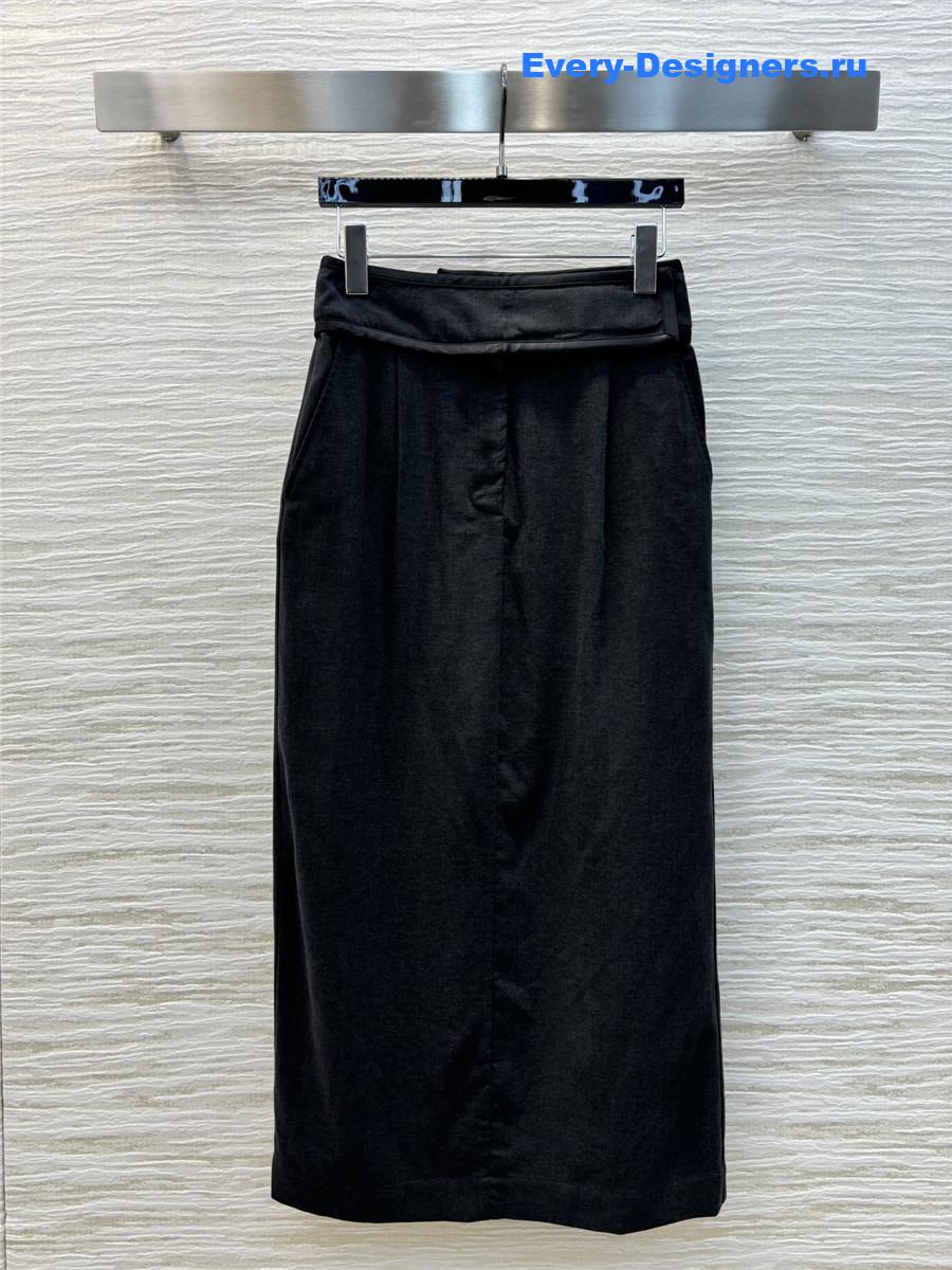 b0tt*ga Ven*ta straight maxi skirt