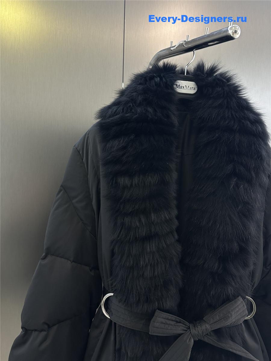 Vanitoo Novem Medium Fur Trim Puffer Coat