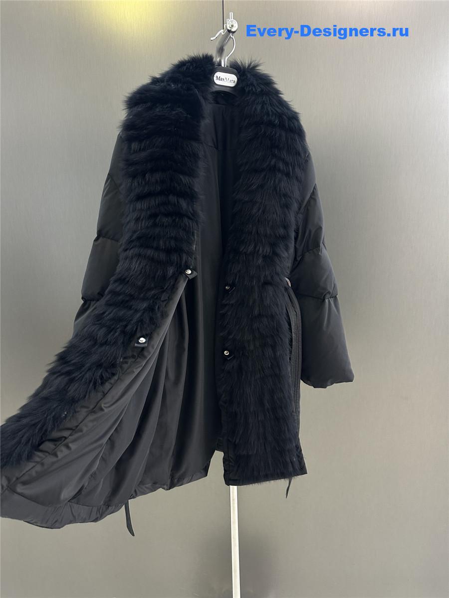 Vanitoo Novem Medium Fur Trim Puffer Coat