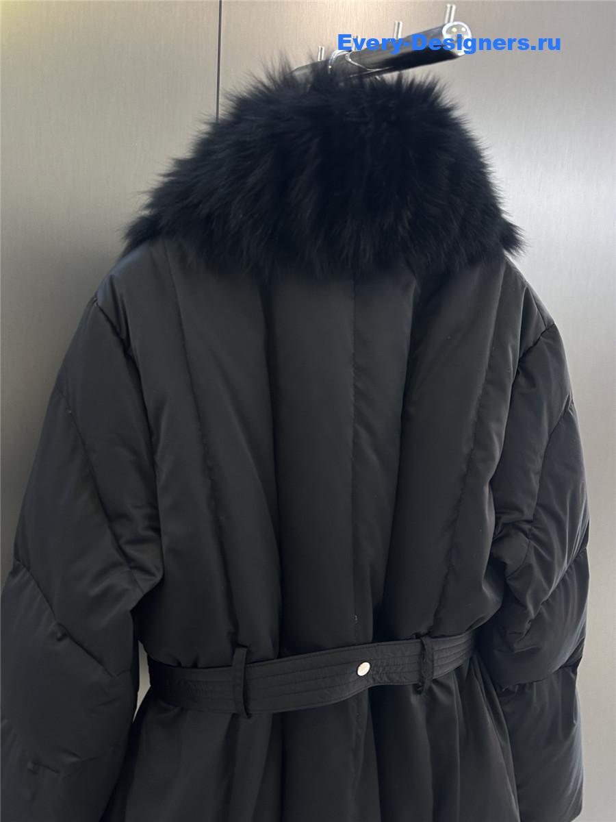 Vanitoo Novem Medium Fur Trim Puffer Coat