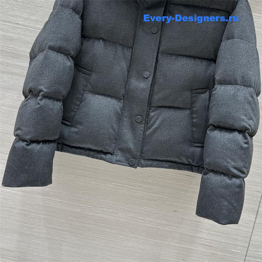 L0r0 P1ana wool and cashmere down jacket