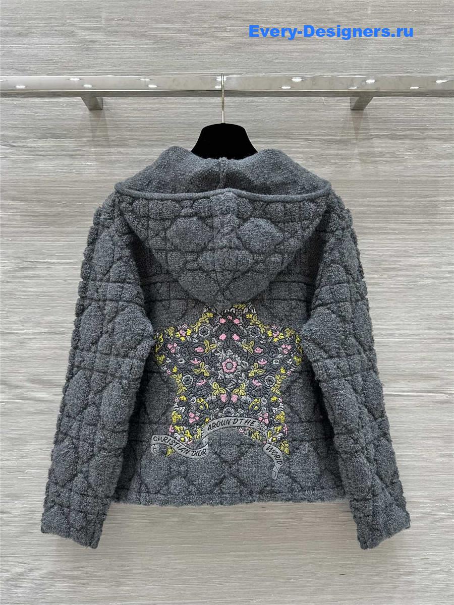 D10r hooded baseball jacket