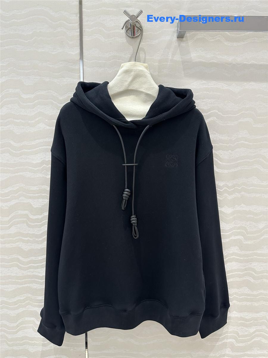L0ew* flamenco hoodie in black