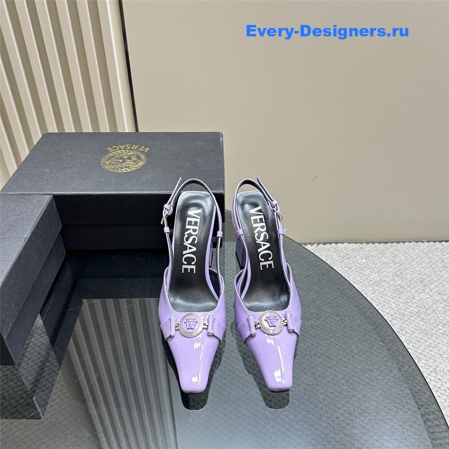 Versace new high-heeled sandals