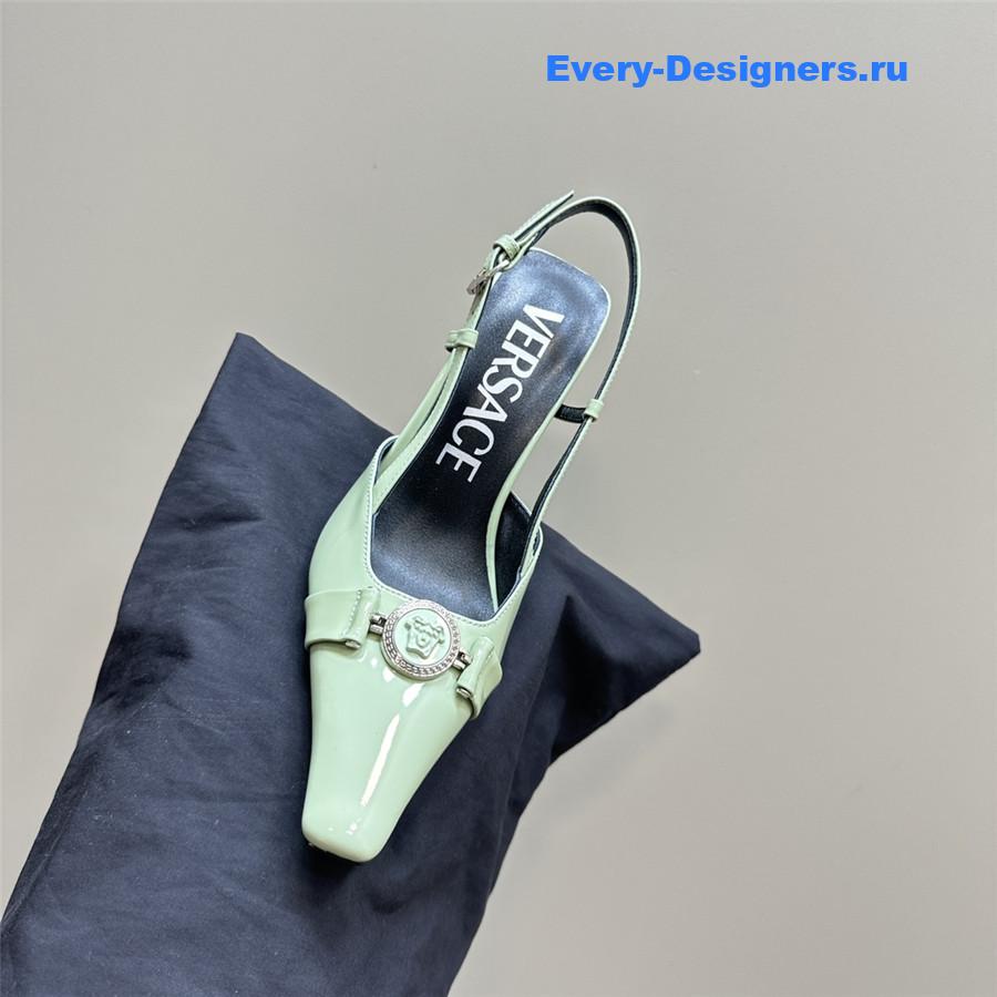 Versace new high-heeled sandals