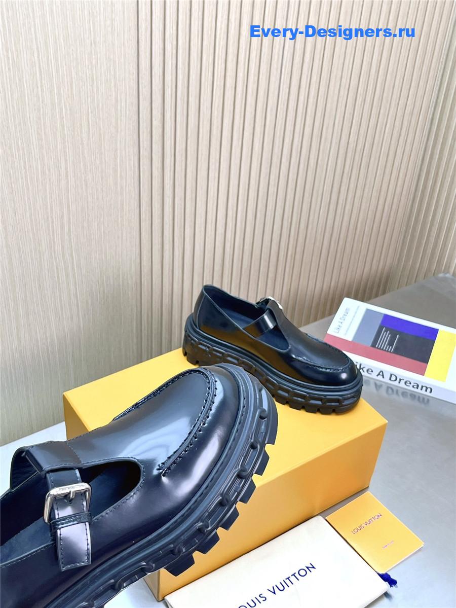 l0vis Vvtt0n lv record mary jane shoes black