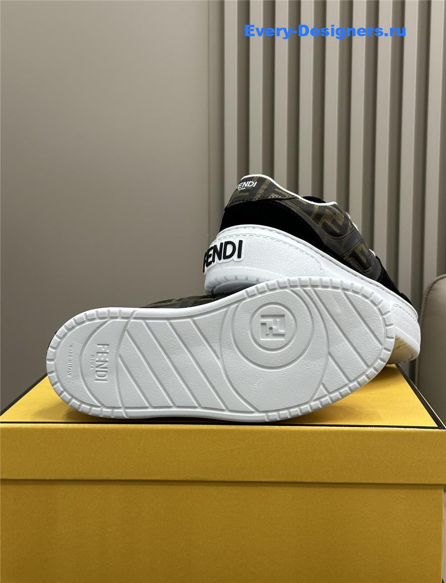 F**di logo match low-top sneakers