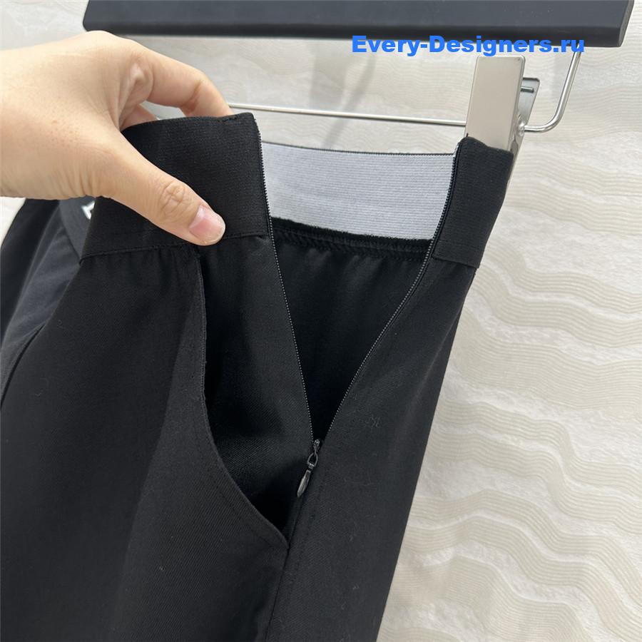 L0ew* relaxed wool midi skirt