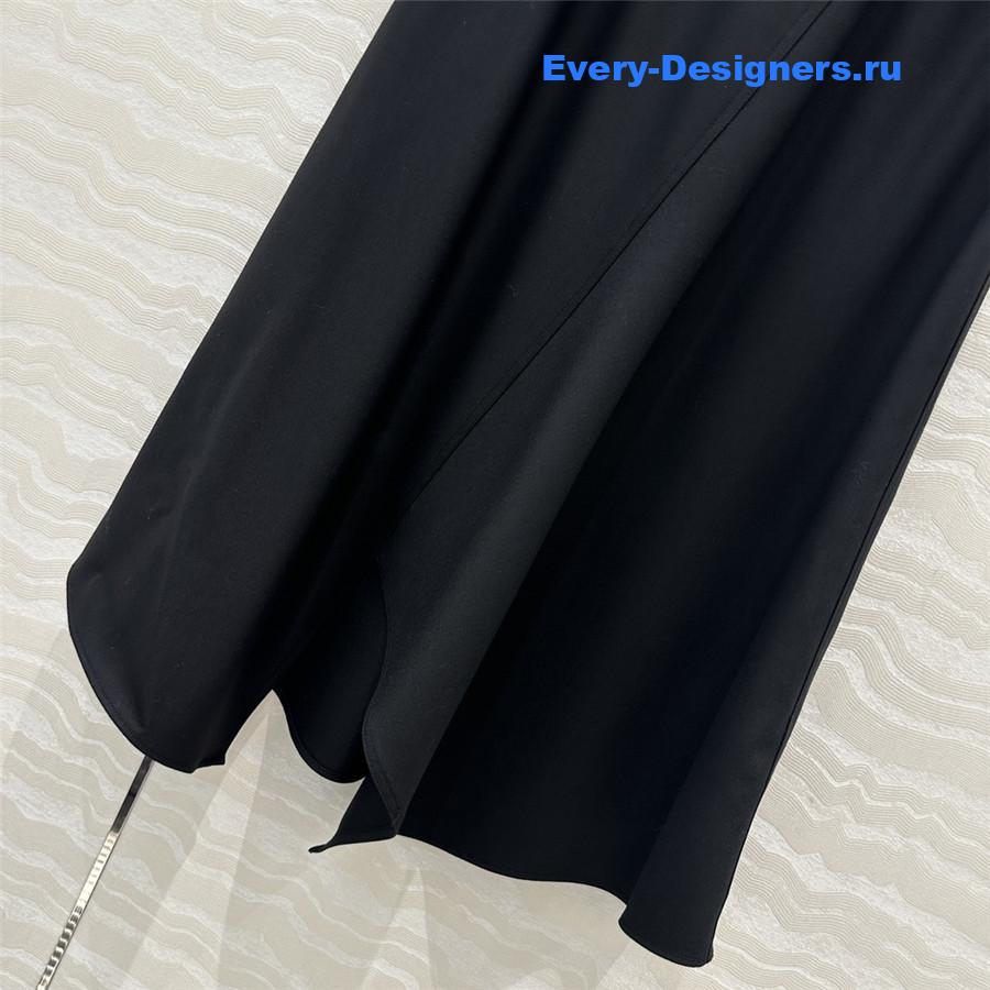 L0ew* relaxed wool midi skirt