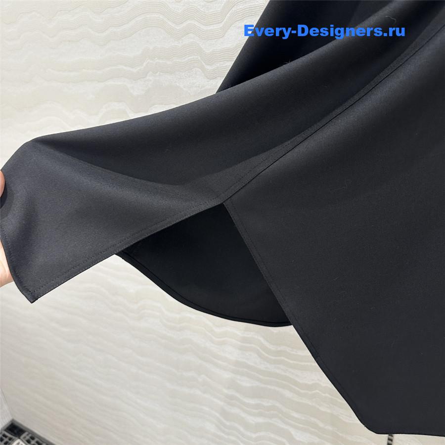 L0ew* relaxed wool midi skirt