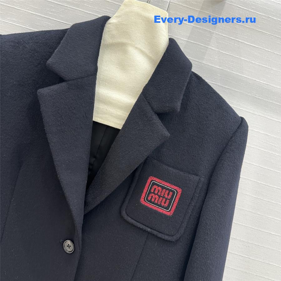 M1um1u college girl style woolen suit