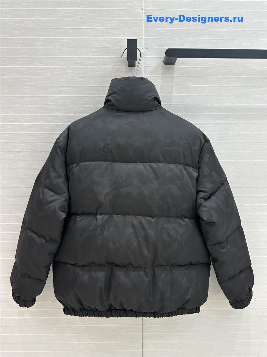 Ch**el stand collar down jacket