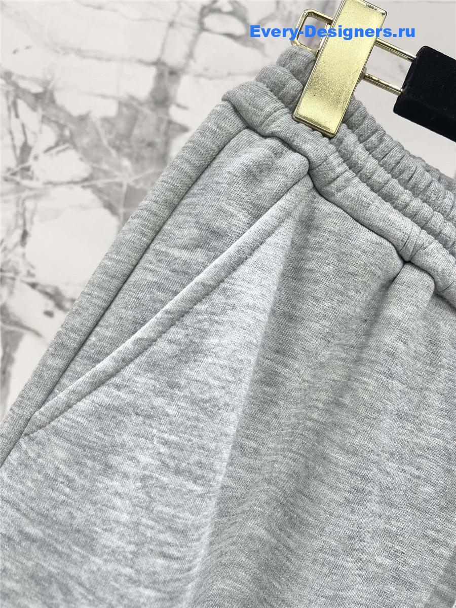 Ch**el straight fleece sweatpants