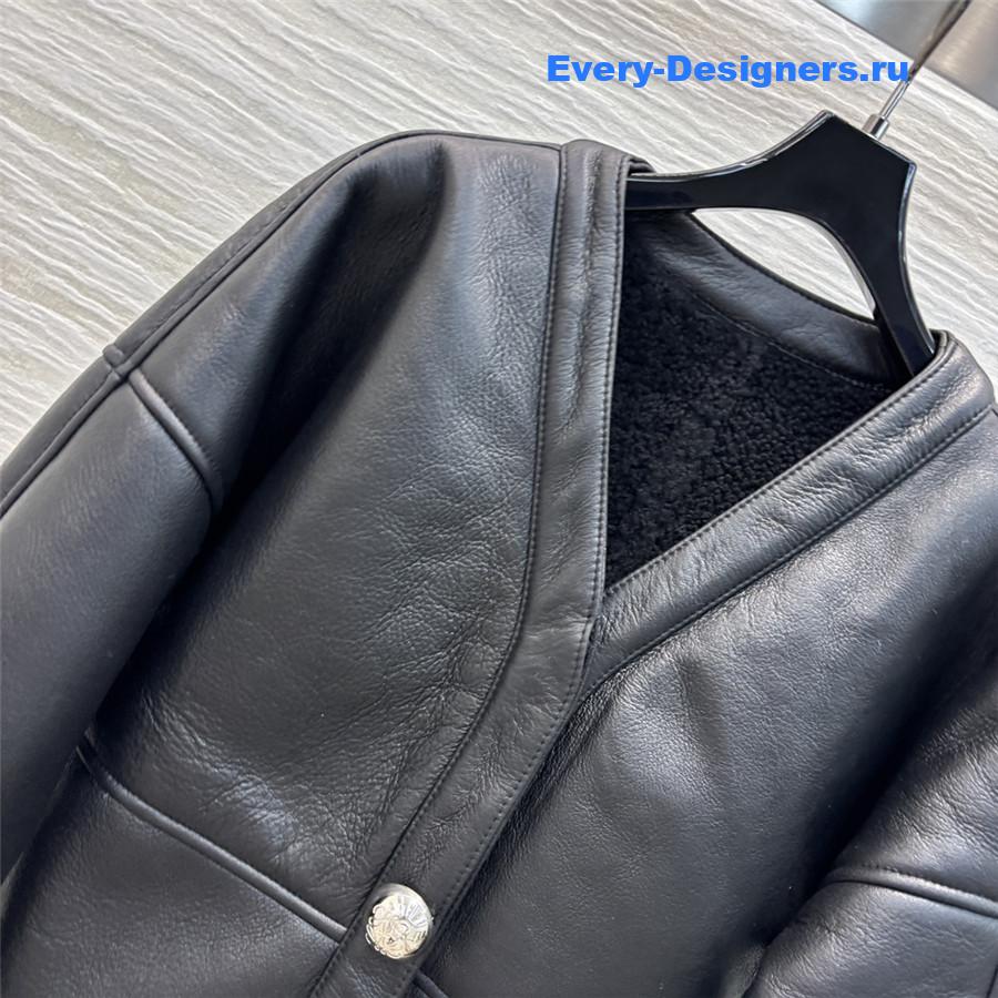 L0ew* sheepskin shearling coat