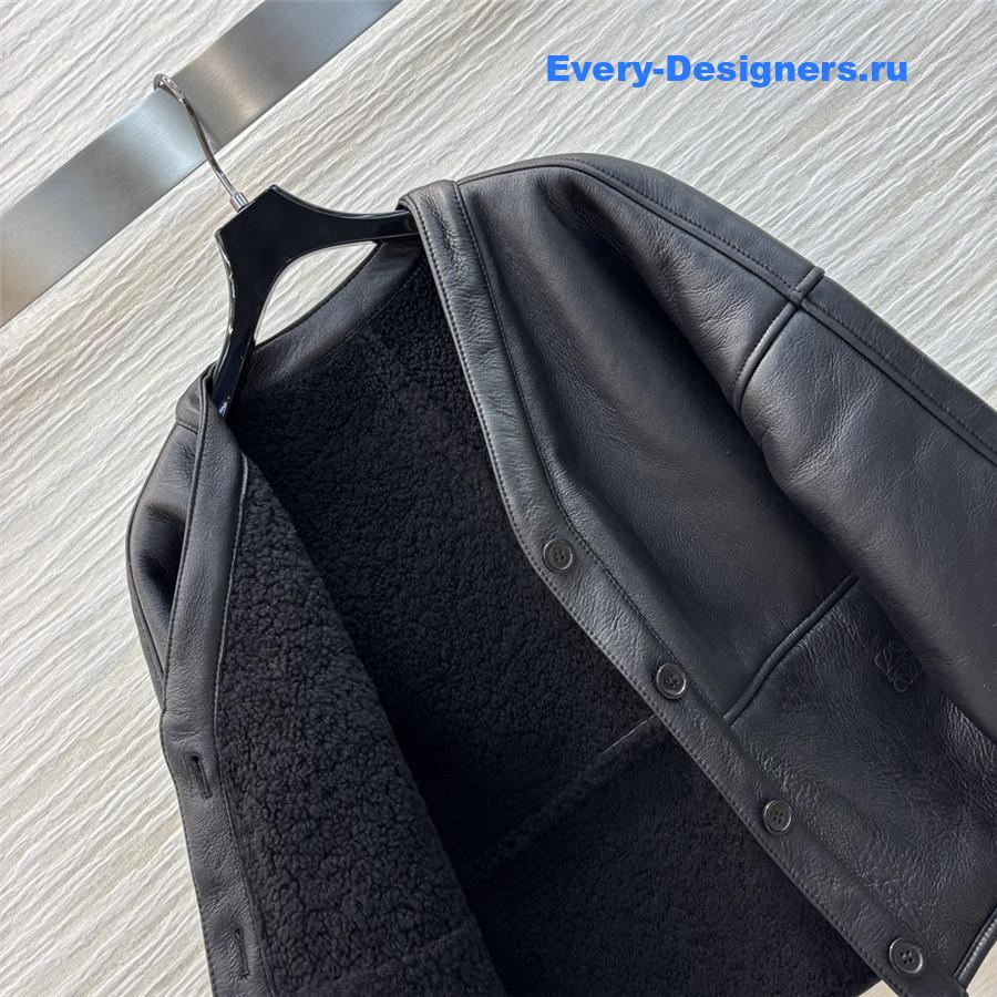 L0ew* sheepskin shearling coat