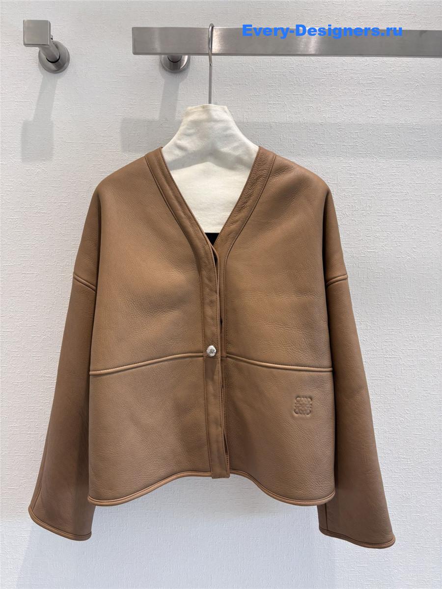 L0ew* shearling coat
