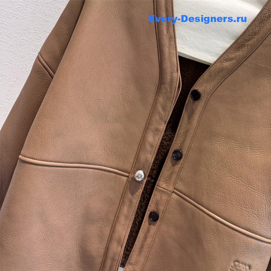 L0ew* shearling coat