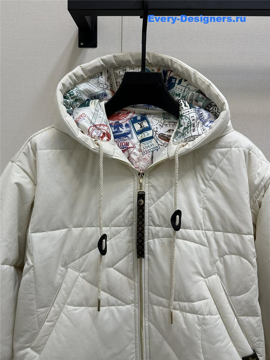 l0vis Vvtt0n lv padded hooded jacket