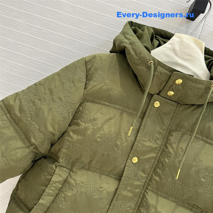 Ce1i*e white duck goose down jacket