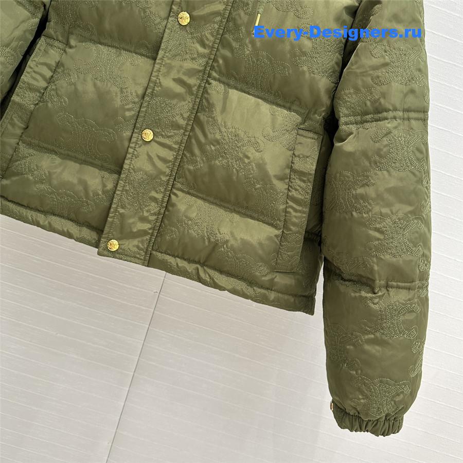 Ce1i*e white duck goose down jacket