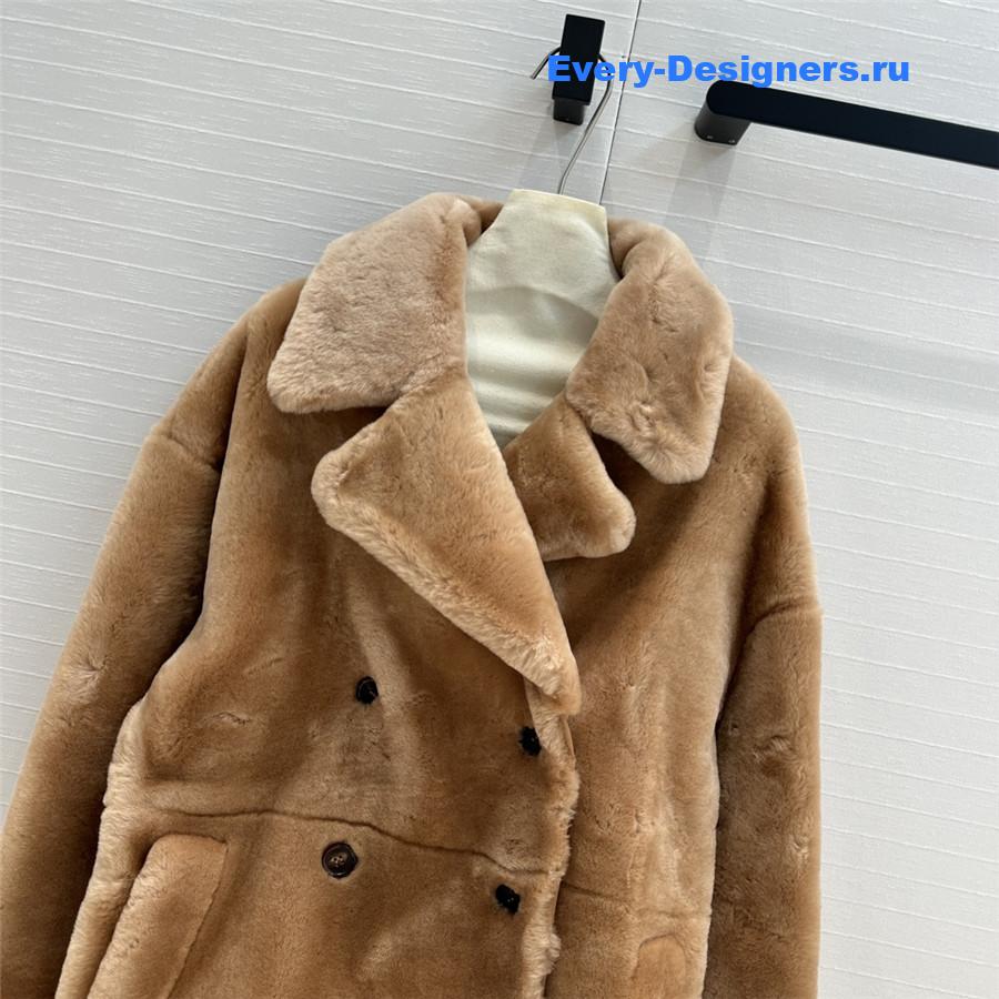 M1um1u short fur coat