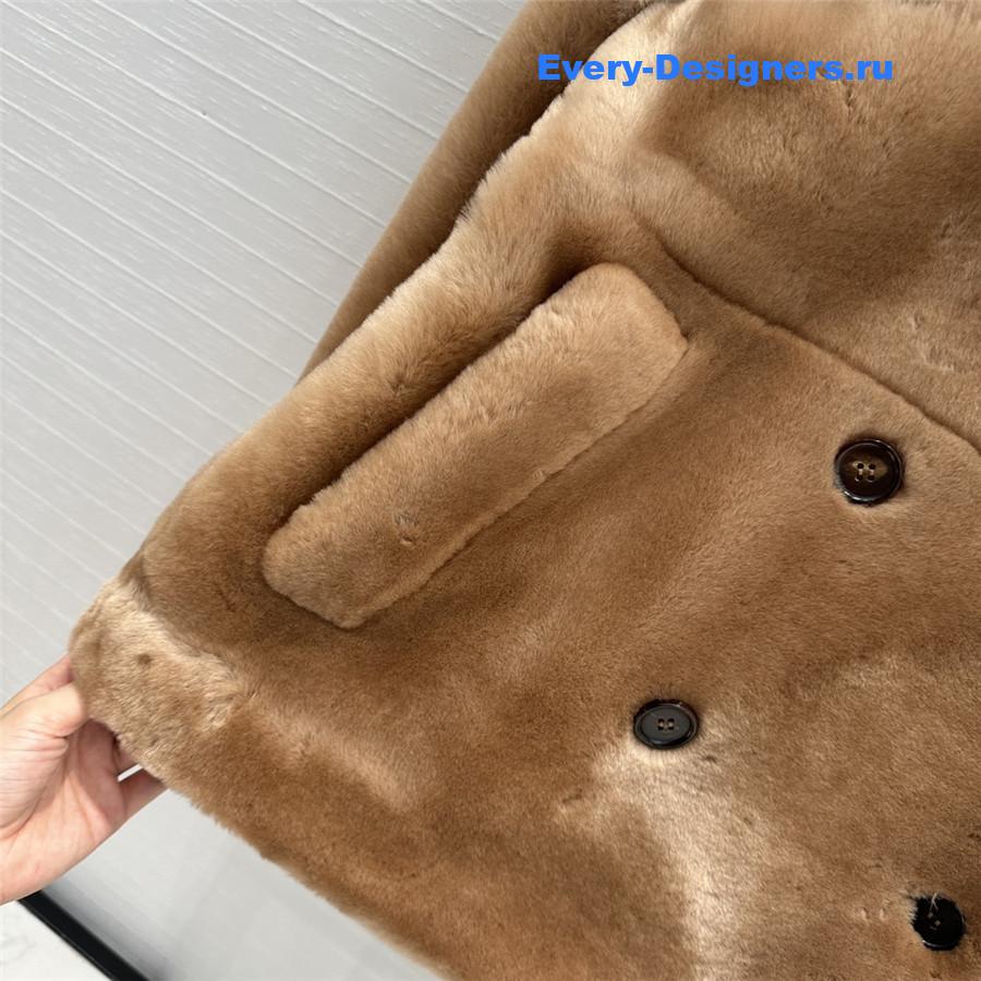 M1um1u short fur coat