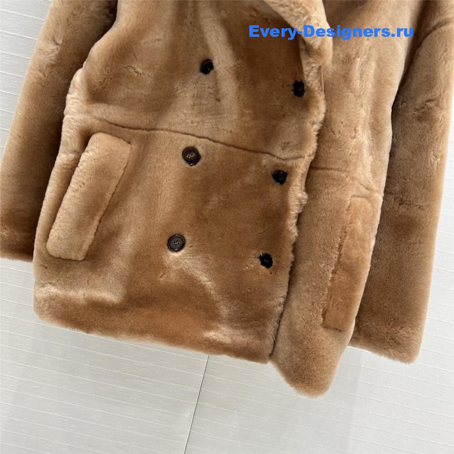 M1um1u short fur coat