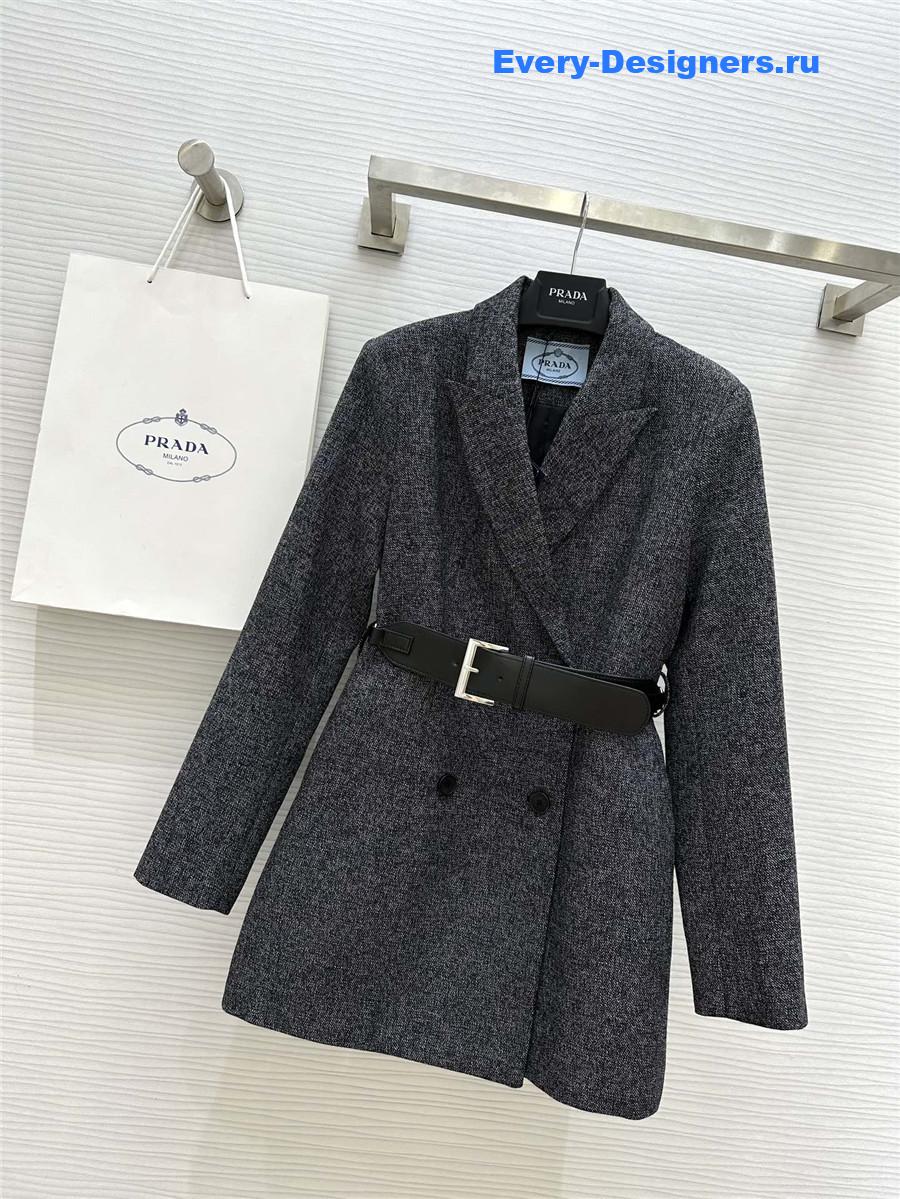 Pra*a mid-length blazer