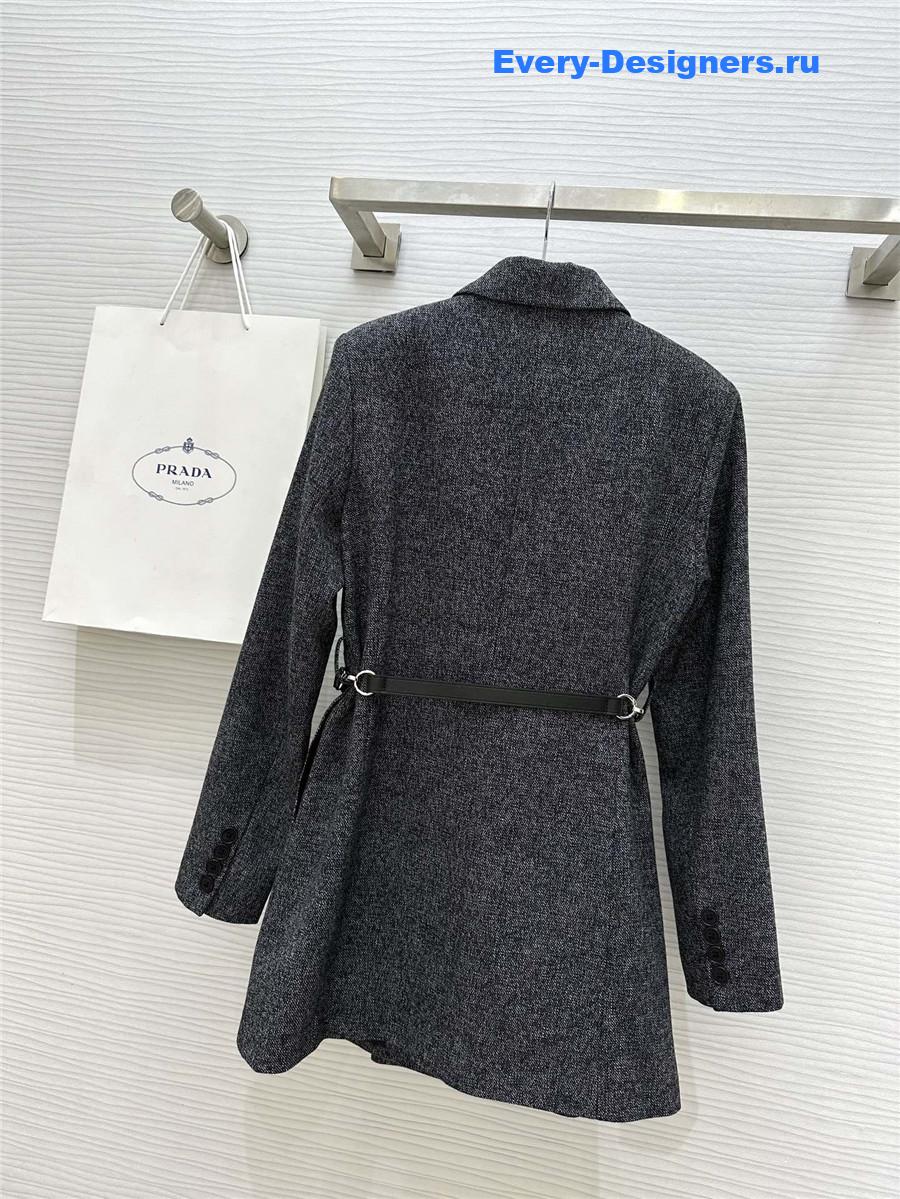 Pra*a mid-length blazer