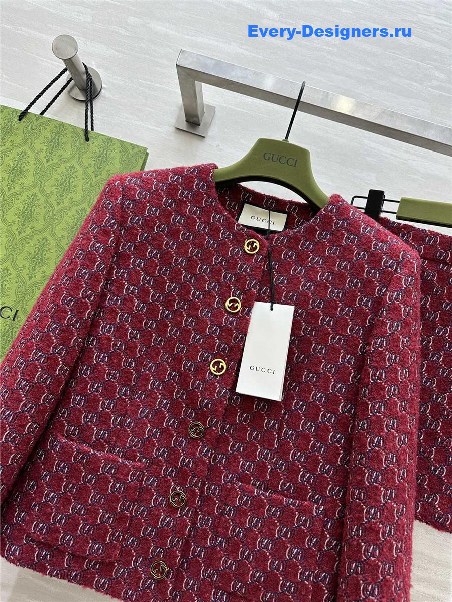 Gvc*1 woven tweed suit