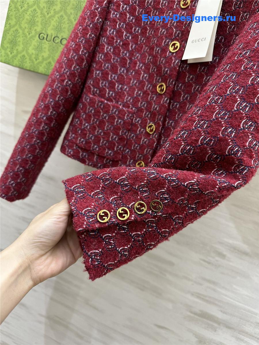 Gvc*1 woven tweed suit