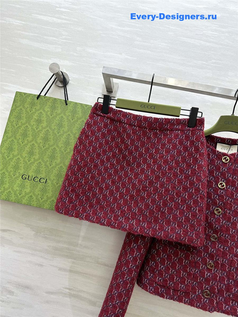 Gvc*1 woven tweed suit