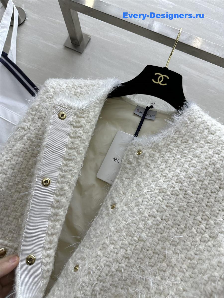 Moncler Down Cardigan Jacket